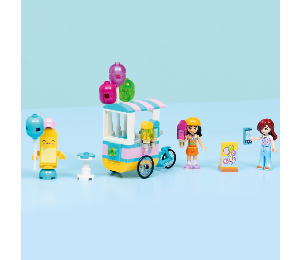 LEGO FRIENDS 42692 Stoisko z lodami i balonami - 1473469 - zdjęcie 6